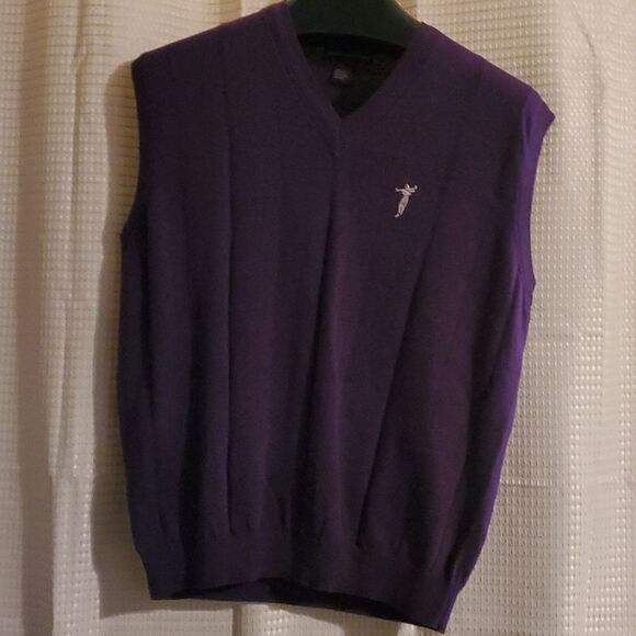 Fairway Outfitters Golf Cable Knit Sweater Vest Size L - Picture 1 of 5